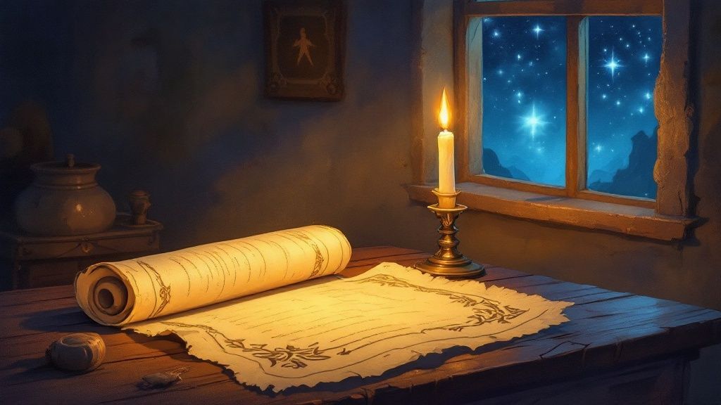 The Story of Christmas illustration