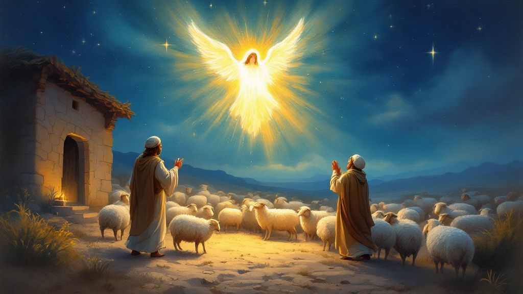 The Story of Christmas illustration