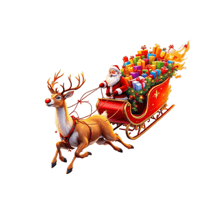 Santa’s sleigh